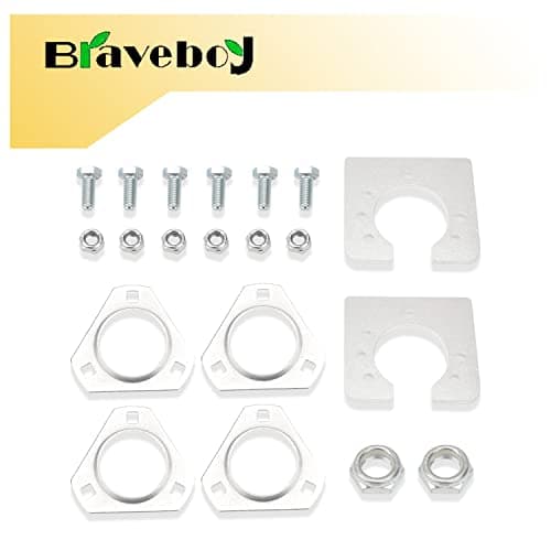 3-inch Bolt Ring Compatible Go-Kart Live Axle Bearing Kit for Mi-ni Bikes/Tr-ikes/ATV