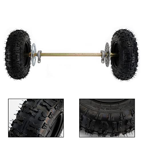 Complete 29" Rear Axle Assembly Wheel Hub Kit for Go-Karts Quad Trikes Drift Bikes