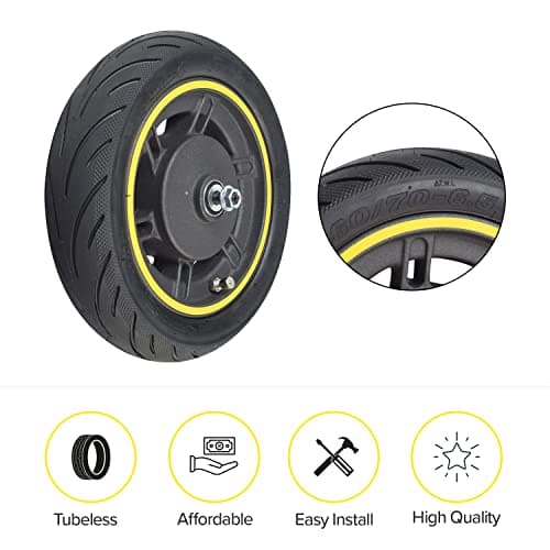 10 Front Wheel Assembly for Ninebot by Segway MAX G30 Electric Scooter