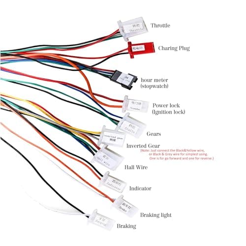 48V 1800W Brushless DC Motor, 4500RPM for DIY Part Scooter E-Bike Go Kart