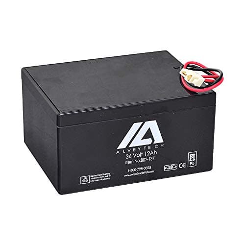 AlveyTech 36V 12Ah Battery for Electric ATV, Go-Kart, Dune Buggy, Dirt Bike