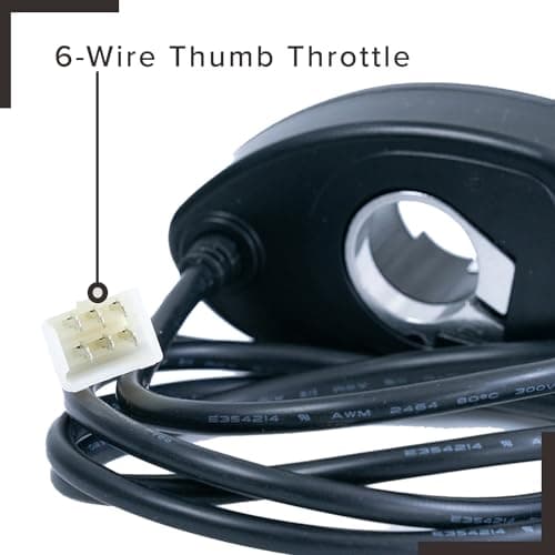 AlveyTech Variable Speed Throttle for Razor Ground Force (Ver 13+), 6-Wire Connector & LED Battery Indicator