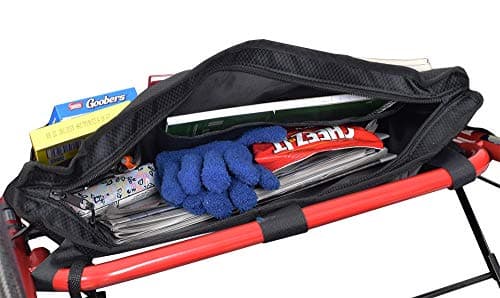 Deluxe Folding Walker Bag - Large Capacity Organizer with Multiple Pockets