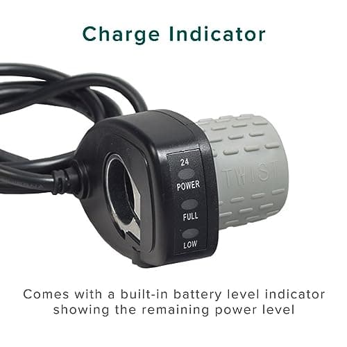AlveyTech 24V Speed 6-Wire Twist Grip Throttle for Razor Pocket Mod Scooter