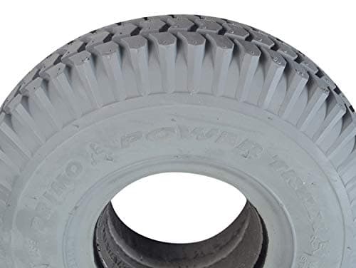 AlveyTech 3.00-4 Foam-Filled Mobility Tire with Powertrax C248 Tread