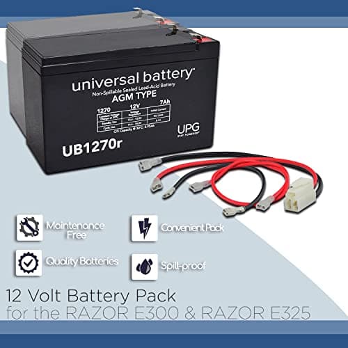 Replacement 24V Battery Pack for Razor E300 & E325 Scooter