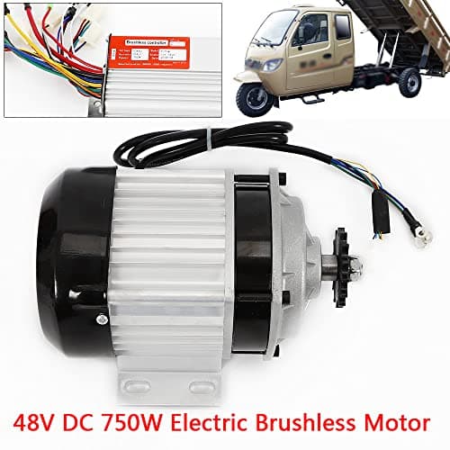 Electric Brushless Motor Kit with Controller for DIY E-Bike Tricycle Quad