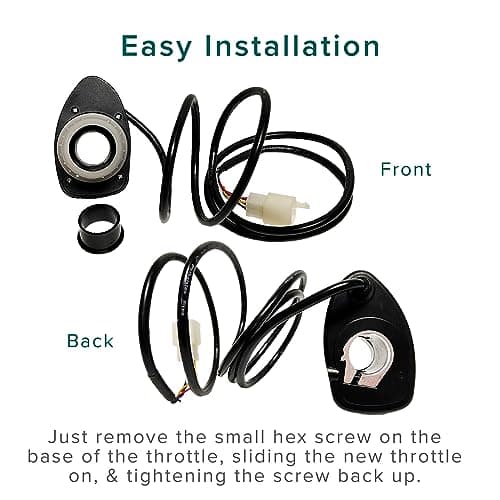 AlveyTech 24V Speed 6-Wire Twist Grip Throttle for Razor Pocket Mod Scooter