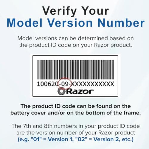 AlveyTech 12 Volt AGM Battery Pack for Razor Power Rider 360 Electric Bike - Replacement Premium 5 Ah Battery with Harness  
AlveyTech 12 Volt AGM Battery Pack for Razor Power Rider 360 Electric Bike - Ideal for Replacement & Recharging  
AlveyTech 1