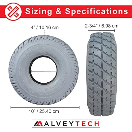 Foam-Filled Mobility Tire with Durotrap C9210 Tread