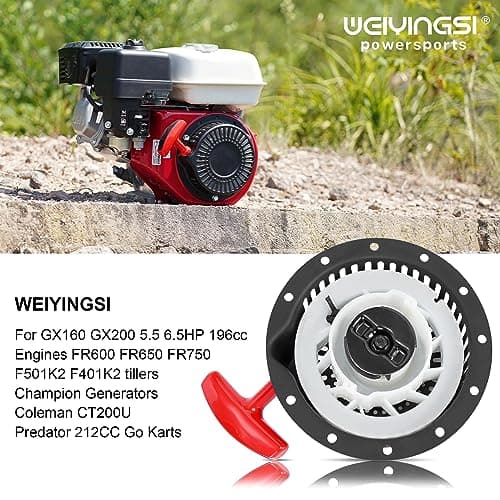 Upgraded Pull Start Recoil Starter for Predator 212cc Go Kart & Mini Bike Engines