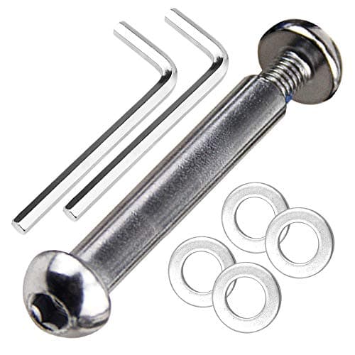 8mm-86mm 8.8 Grade Carbon Steel Axle Allen Screw Bolt Set for Scooter