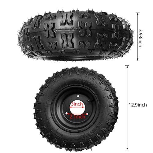 29 Inch Rear Axle Wheel Hub Set with T8F Chain for DIY Go Karts
