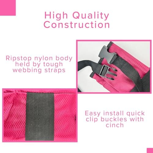 AlveyTech Berry Cane Holder with Clip Buckle for Mobility Devices