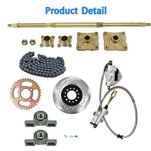 Labwork 32 Rear Axle Assembly Kit for Go Kart ATV