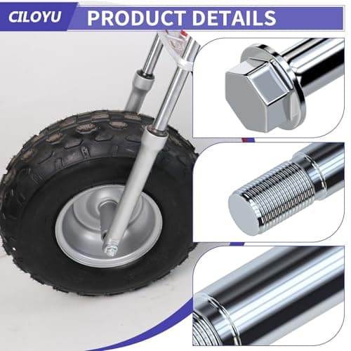 14mm 285mm Rear Axle Kit for Coleman CT200U-EX Mini Bike Powersports Accessories Parts