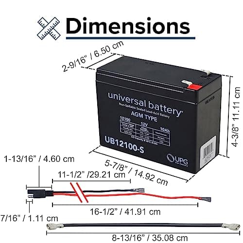 AlveyTech 36V 10Ah Battery Pack with Harness for eZip, GT, IZIP, Mongoose, and Schwinn Scooters