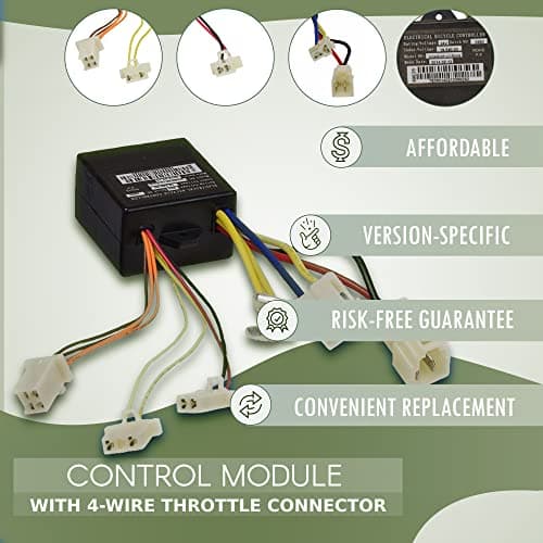 AlveyTech ZK2400-DP-LD Control Module for Razor E100/E125 & Spark/Launch Scooters