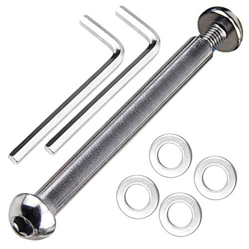 8mm-86mm 8.8 Grade Carbon Steel Axle Allen Screw Bolt Set for Scooter
