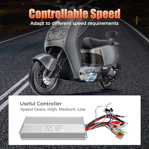 60V 2000W BLDC Motor Kit for Electric Scooter & E-Bike