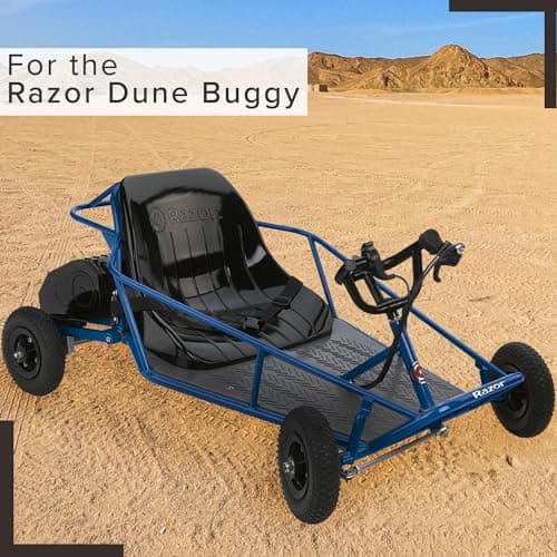 AlveyTech Premium 6-Wire Thumb Throttle for Razor Dune Buggy (Versions 12+) with Battery Level Indicator