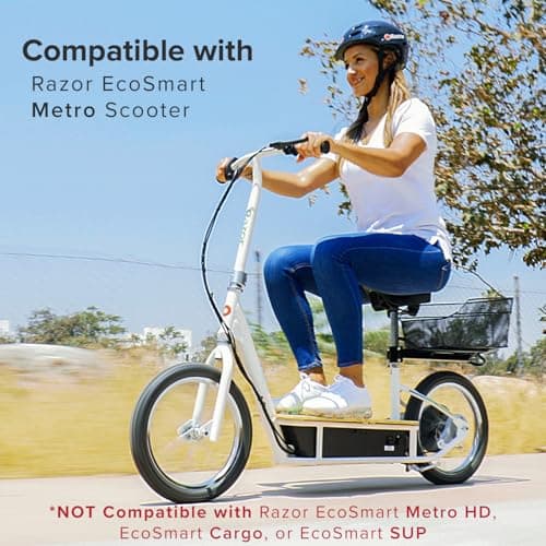 EcoSmart Metro Scooter: Upgraded 36V 500W Electric Motor for Model-Specific Parts