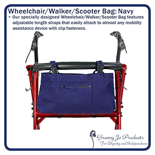 Wheelchair/ walker/ scooter bag with organizer