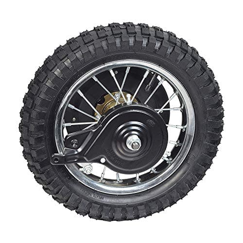 AlveyTech Replacement Wheels for Razor MX350 & MX400 - 12-1/2"x2.75 Tire, 80 Tooth Chain Sprocket (W15128040188)