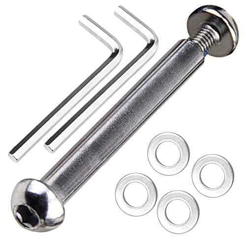 8mm-86mm 8.8 Grade Carbon Steel Axle Allen Screw Bolt Set for Scooter