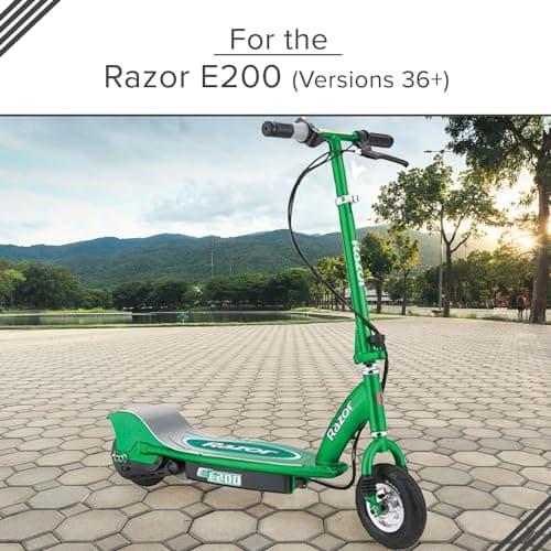 Replacement Rear Wheel Assembly for Chain Drive Razor E200 Scooter