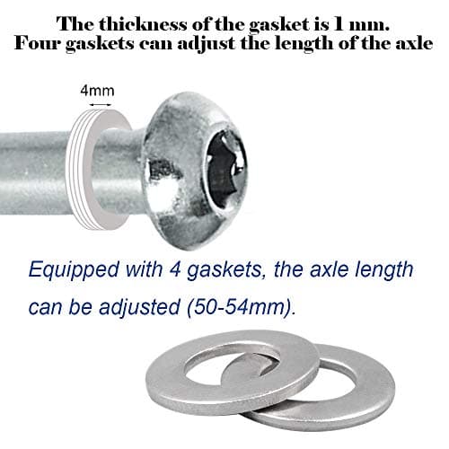 Replacement 24mm-120mm M8 Wheel for Scooters and Wheelchairs
