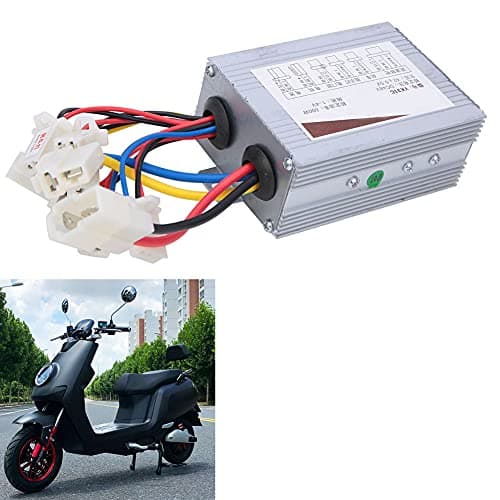 48V 800W Electric Brush Motor Controller for Scooters, Aluminum Material