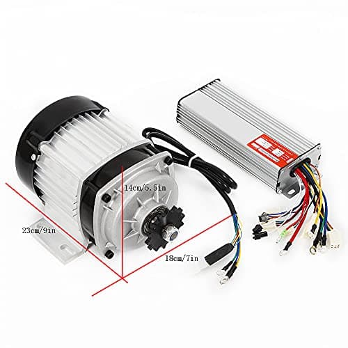 Electric Brushless Motor Kit with Controller for DIY E-Bike Tricycle Quad