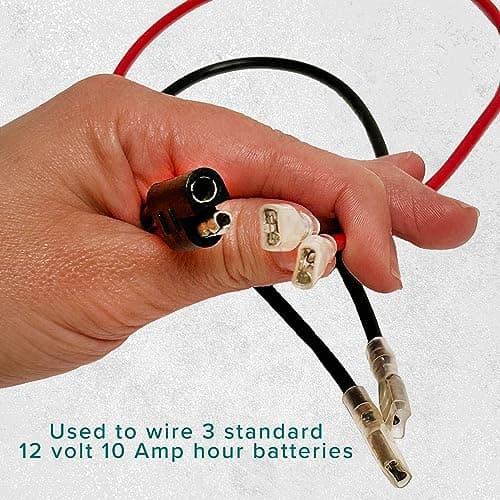 AlveyTech 36V Battery Wiring Harness Kit for Electric Scooters & Mini Bikes