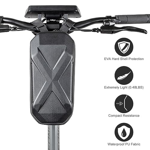 Kugookirin Waterproof Scooter Front Bag, EVA Handlebar Case (3L)