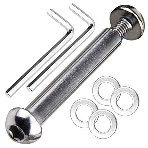 8mm-86mm 8.8 Grade Carbon Steel Axle Allen Screw Bolt Set for Scooter