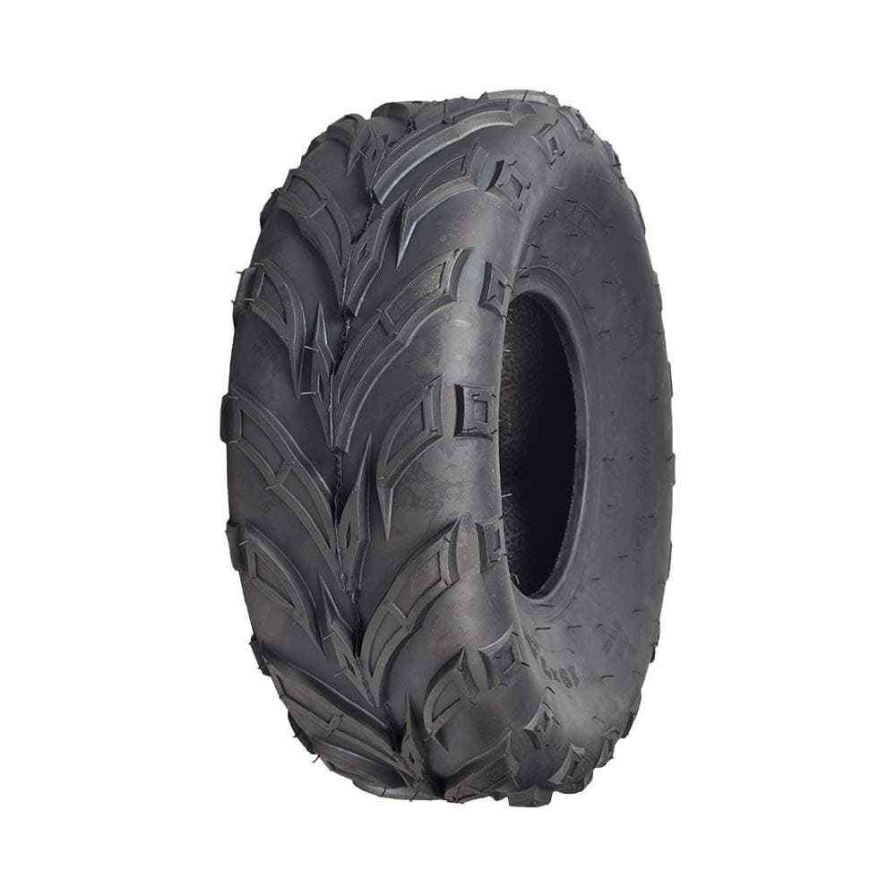 AlveyTech 19x7.00-8 Tire with QD116 V-Tread for Mini Bikes, ATVs, Go Karts & More
