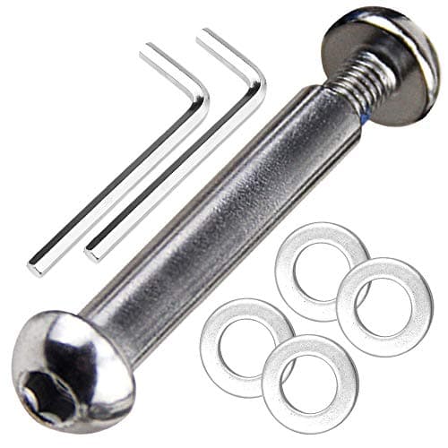 8mm-86mm 8.8 Grade Carbon Steel Axle Allen Screw Bolt Set for Scooter