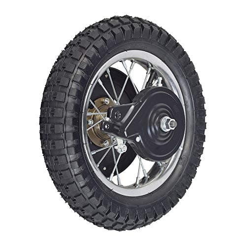 AlveyTech Replacement Wheels for Razor MX350 & MX400 - 12-1/2"x2.75 Tire, 80 Tooth Chain Sprocket (W15128040188)