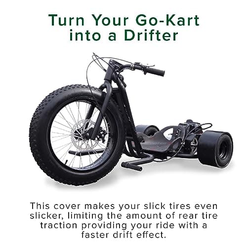 AlveyTech 10 x 4.50-5 PVC Plastic Tire Sleeve - Replacement for Drift Trikes