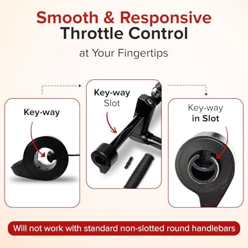 AlveyTech 3-Wire Thumb Throttle for Hover-1 Alpha Scooter
