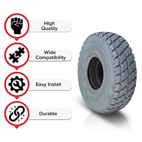 Foam-Filled Mobility Tire with Durotrap C9210 Tread