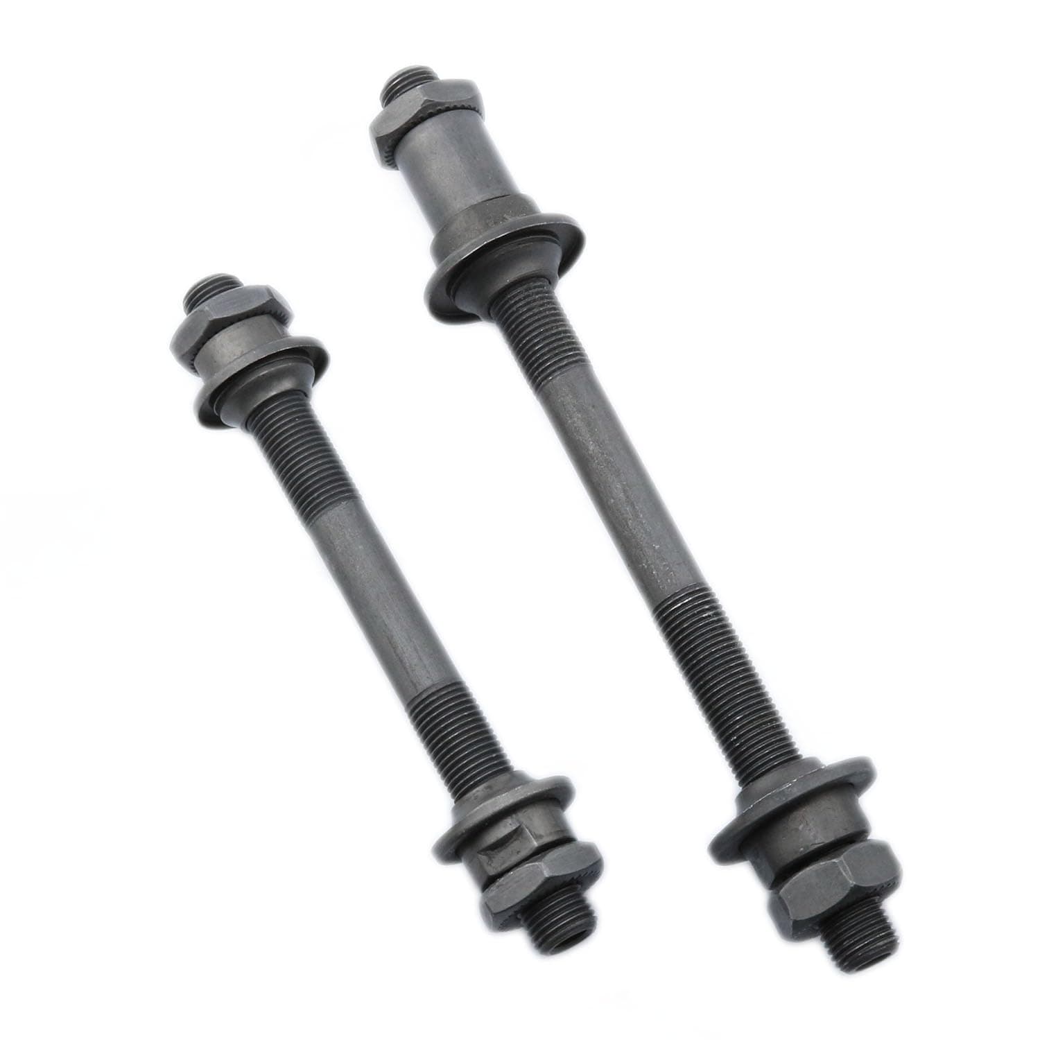 Black Hollow Axle Kit for Mountain Bike 108mm, 145mm - 2PCS