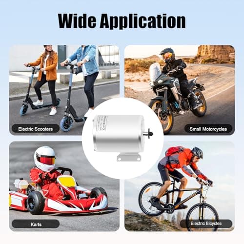 48V 2000W Brushless DC Motor Kit 3 Speeds with LCD Throttle