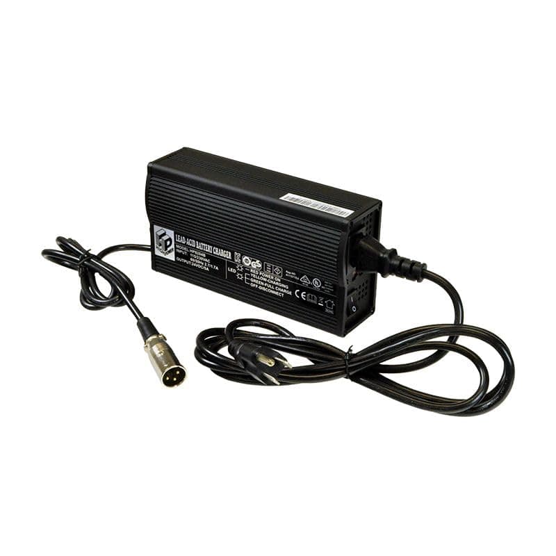 AlveyTech 24V 5.0A XLR Battery Charger for Scooters & Chairs