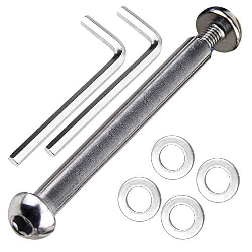 8mm-86mm 8.8 Grade Carbon Steel Axle Allen Screw Bolt Set for Scooter