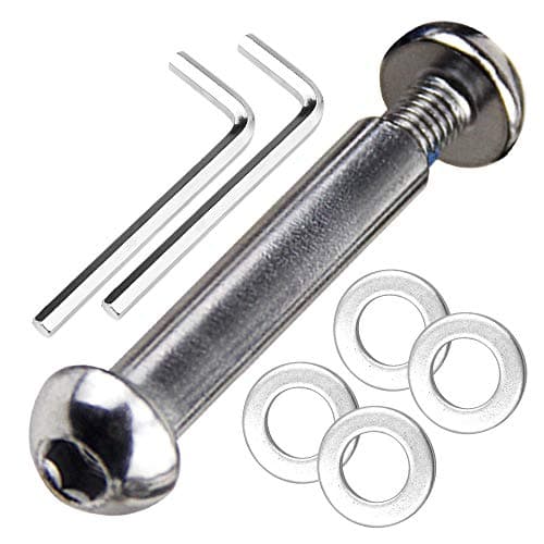 8mm-86mm 8.8 Grade Carbon Steel Axle Allen Screw Bolt Set for Scooter