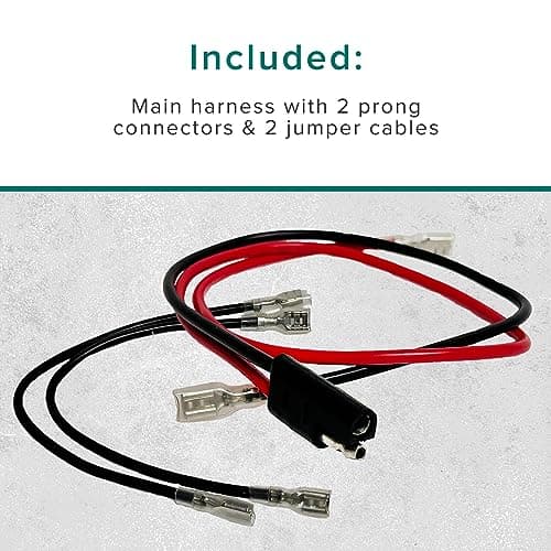 AlveyTech 36V Battery Wiring Harness Kit for Electric Scooters & Mini Bikes