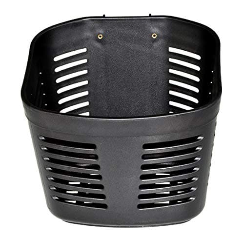 AlveyTech Mobility Scooter Basket - Sleek Black Oval Basket - Essential for Go Go Travel Scooters