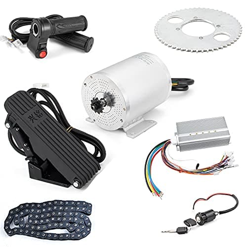 2500W 60V Brushless DC Electric Scooter Motor Kit with Speed Controller